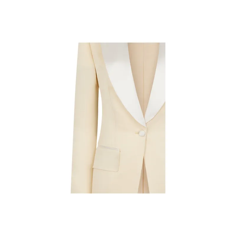 TOM FORD Lustrous Barathea Single Breasted Tuxedo Jacket-1