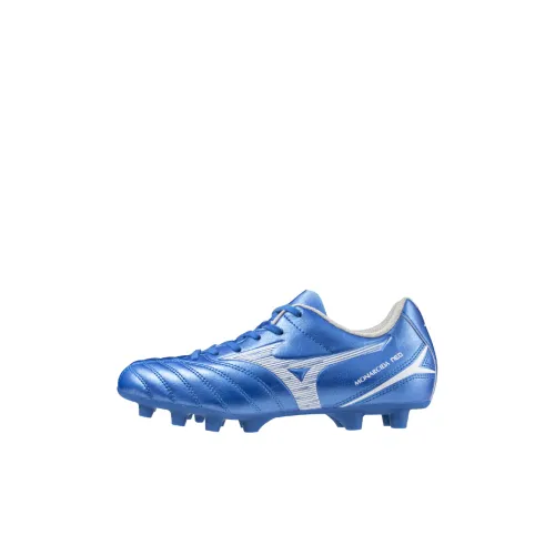 Mizuno MONARCIDA NEO 3 Anti-Slip Wear-Resistant Low-Top Kids' Soccer Shoes Blue White Kids'