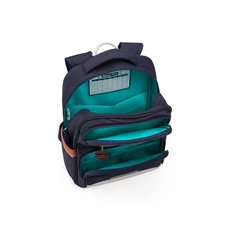 HELLO DRAGON Nylon Elementary School Student Backpack Kids' Multicolor-4