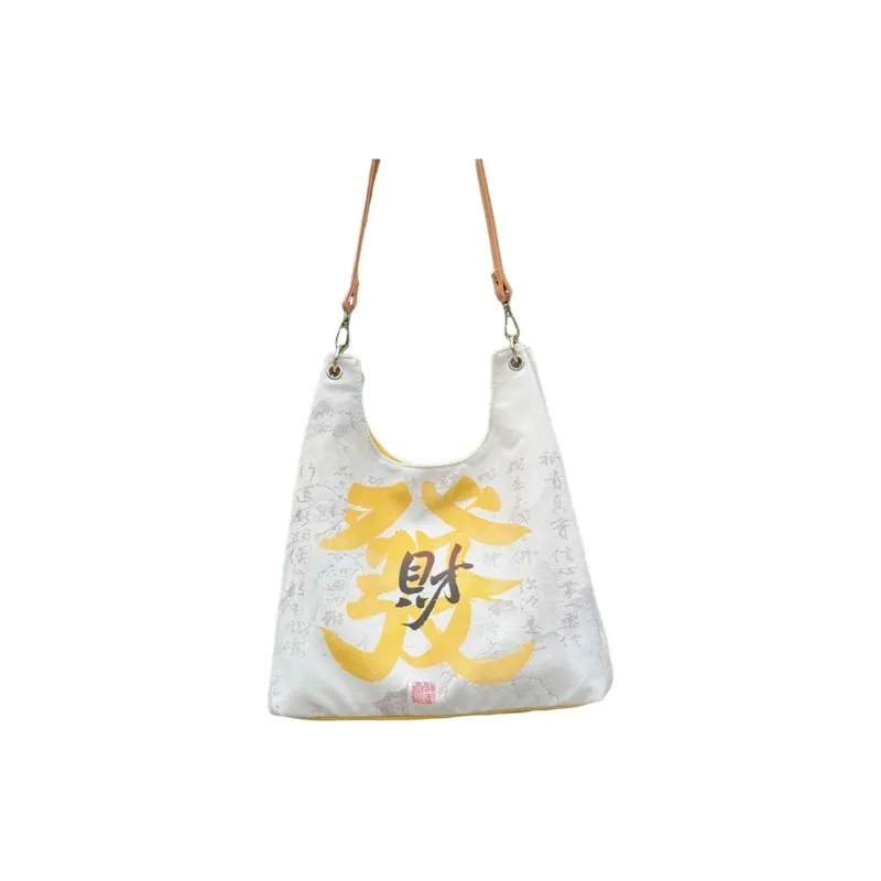 Bywhich Canvas Canvas Bag Shoulder Bags Regular Women's White-3