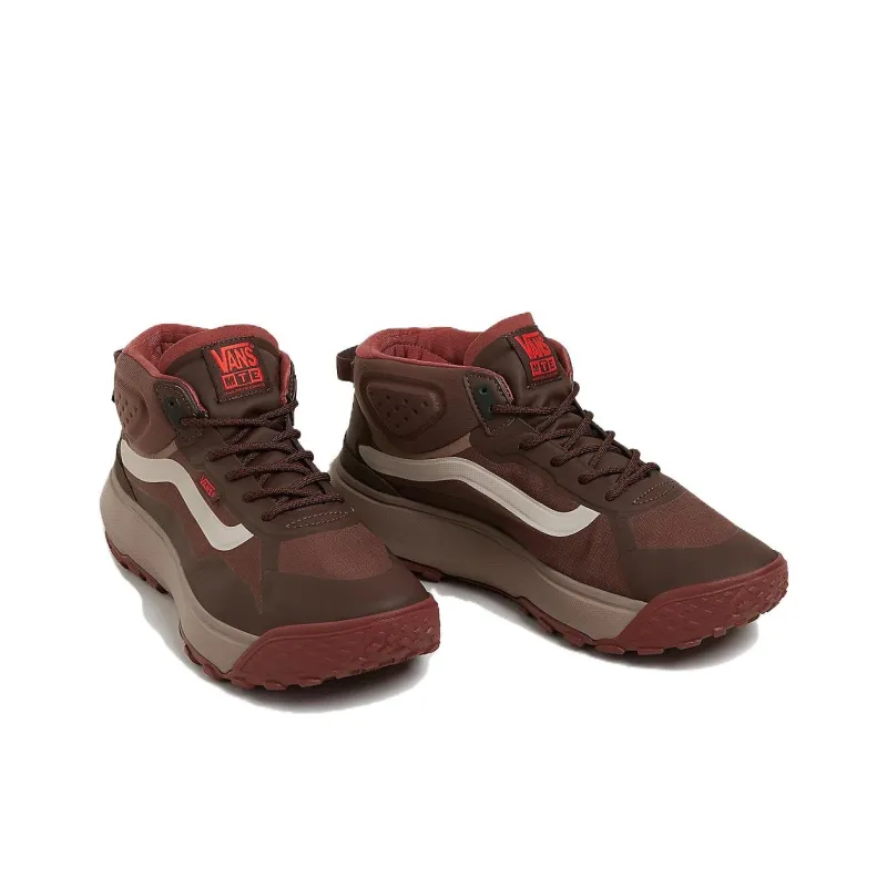 Vans MTE Crosspath Anti-Slip Wear-Resistant Mid-Top Outdoor Shoes Women's Dark Brown-2