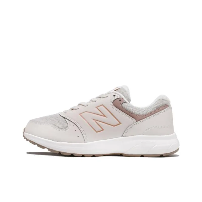 New Balance 550 Anti Slip Wear Resistant Low Top Casual Shoes Women's Beige-0