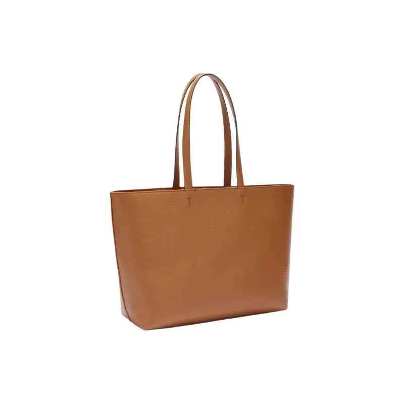 Furla Natural Leather Tote Bag, Shopping Bag, Handbag Women's Brown-2