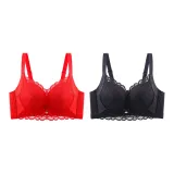 [2 Pack]Red+Black