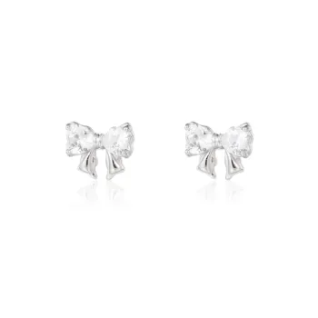SHK Sterling Silver Stud Earrings Women's