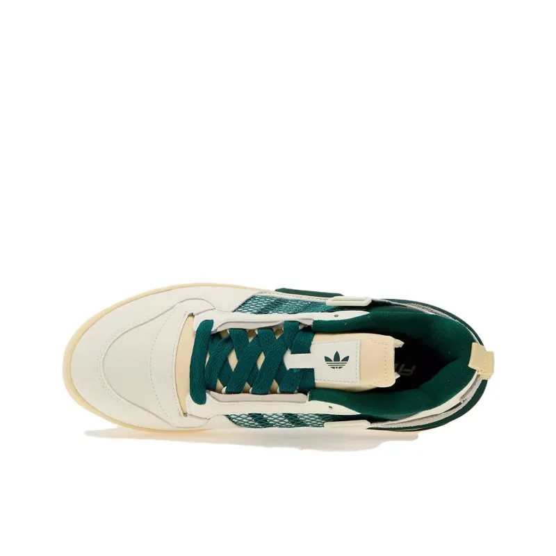 Adidas Forum Mod Low Ivory Off White Collegiate Green-3