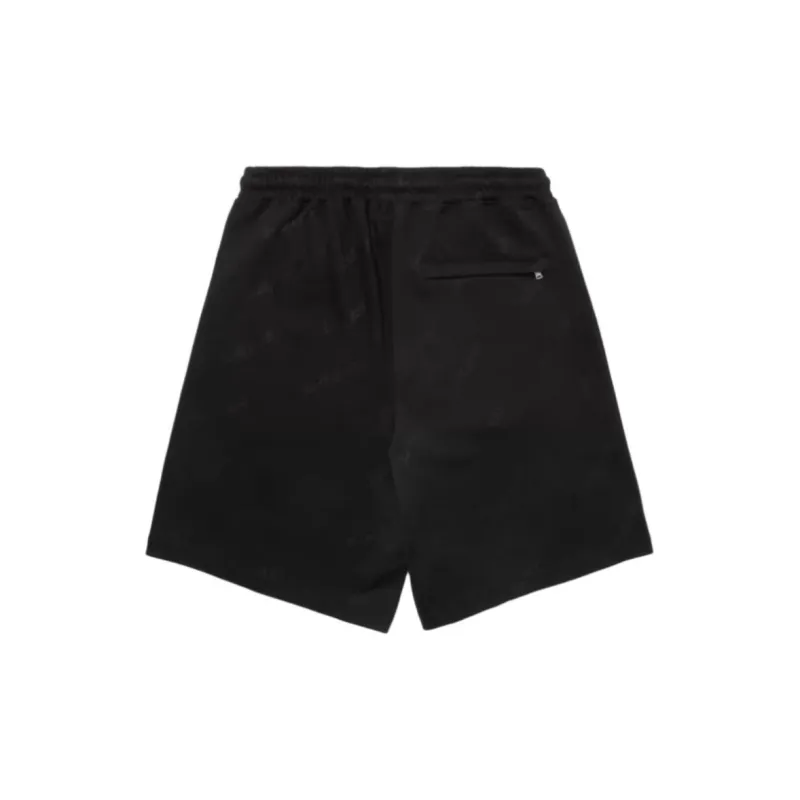A BATHING APE Logo appliqué Drawstring Track Shorts-3