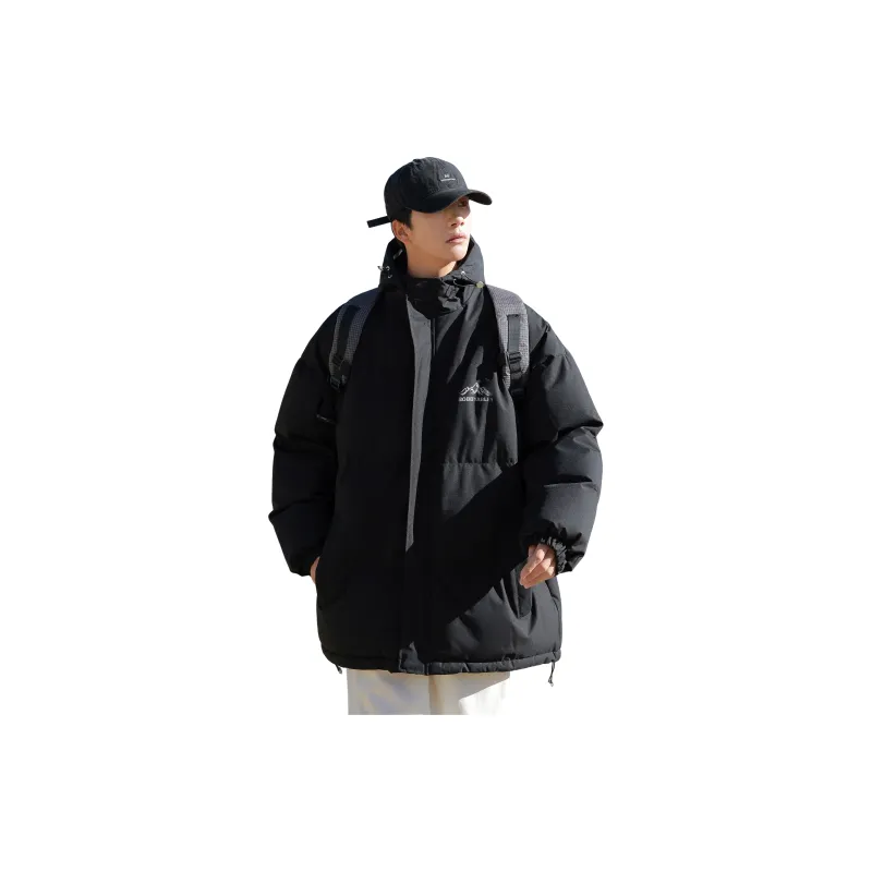 BOBBY ABLEY Puffer Jacket Unisex Black-3