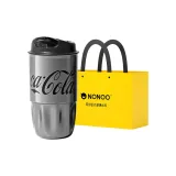 Vintage Silver 450ml Heartbeat Shopping Bag