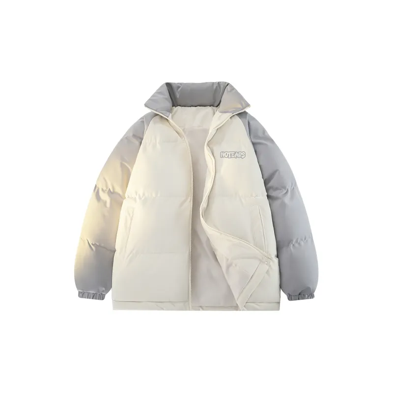 No Tears Puffer Jacket Unisex Black-8