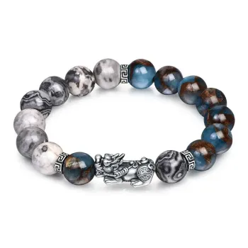 MOVER Map Stone Bracelets Unisex