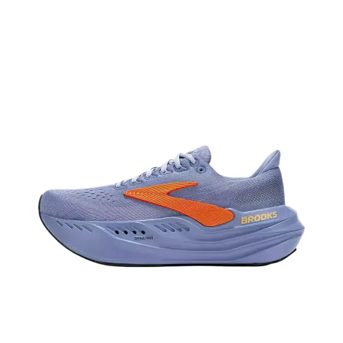 Brooks Anti-Slip And Wear-Resistant Breathable Low-Top Marathon Running Shoes Men's Blue