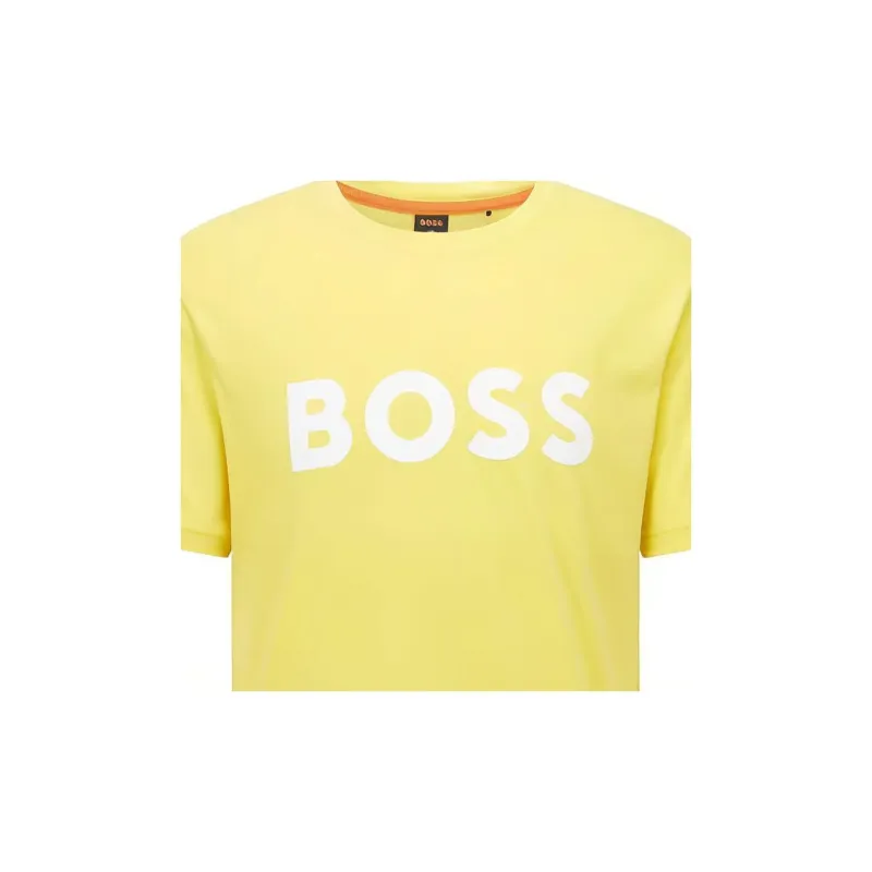 HUGO BOSS T Shirts Unisex Yellow-4