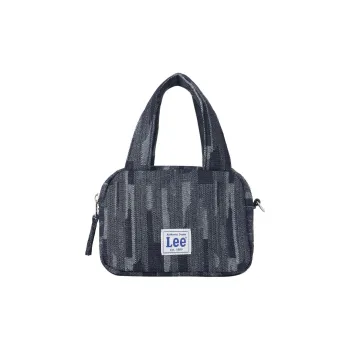 Lee Denim Bowling Bag, Handbag Mini Women's Black