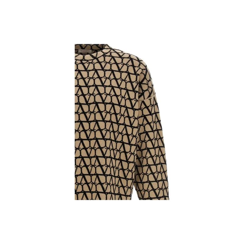 Valentino Toile Iconographe Crewneck Jumper-5