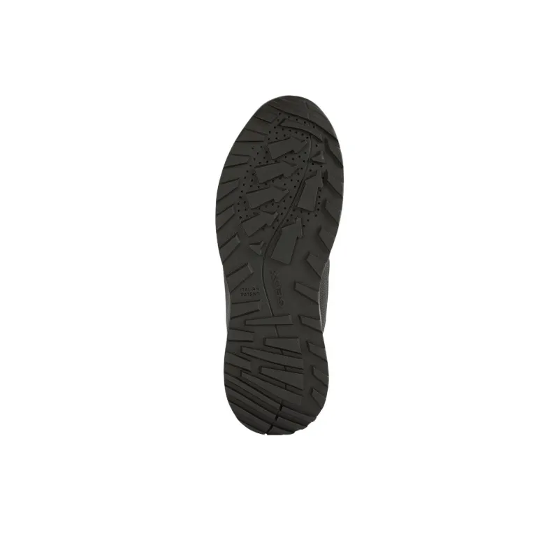 GEOX Terrestre Ab Anti-Slip Wear-Resistant Mid-Top Casual Shoes Men's Black-5
