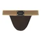 Single D Lyocell Wool[Iron Horse Brown]Soft and Skin-Friendly