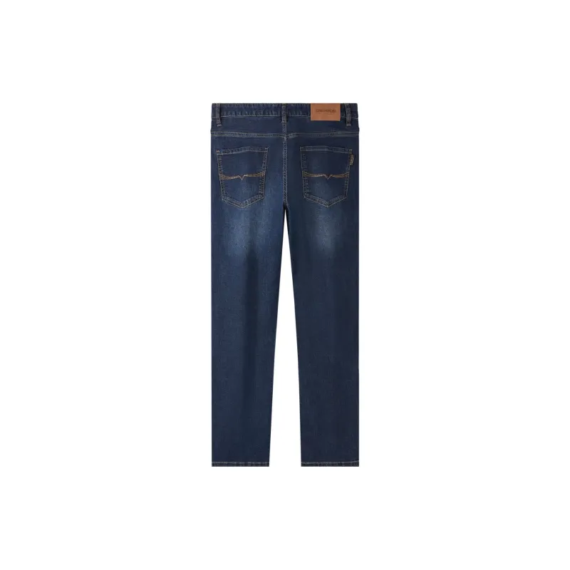 HLA Jeans Men's Blue Gray Denim Gradient-6