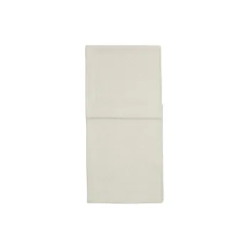 COACH Sheep Wool Knit Scarves Unisex White