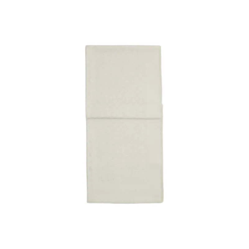 COACH Sheep Wool Knit Scarves Unisex White-0