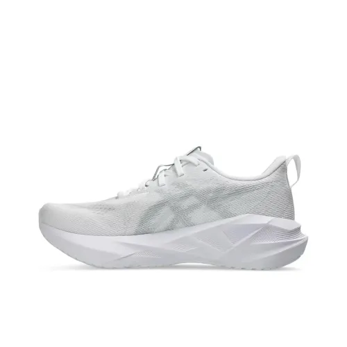 Asics Anti Slip Wear Resistant Low Top Running Shoes Women's White