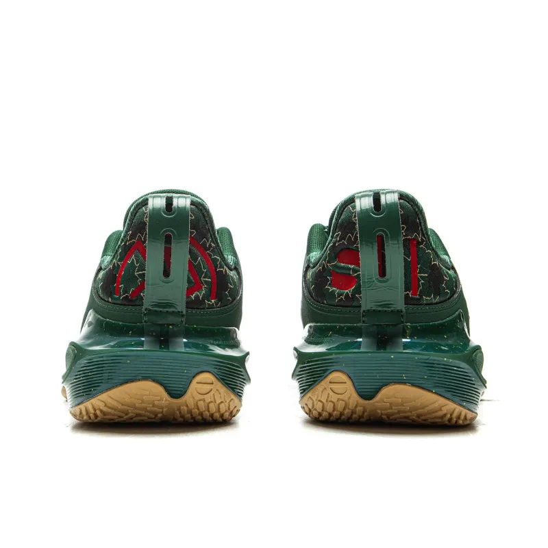 LiNing Flash Strike 11 Supportive And Elastic Low Top Basketball Shoes Men's Green-4