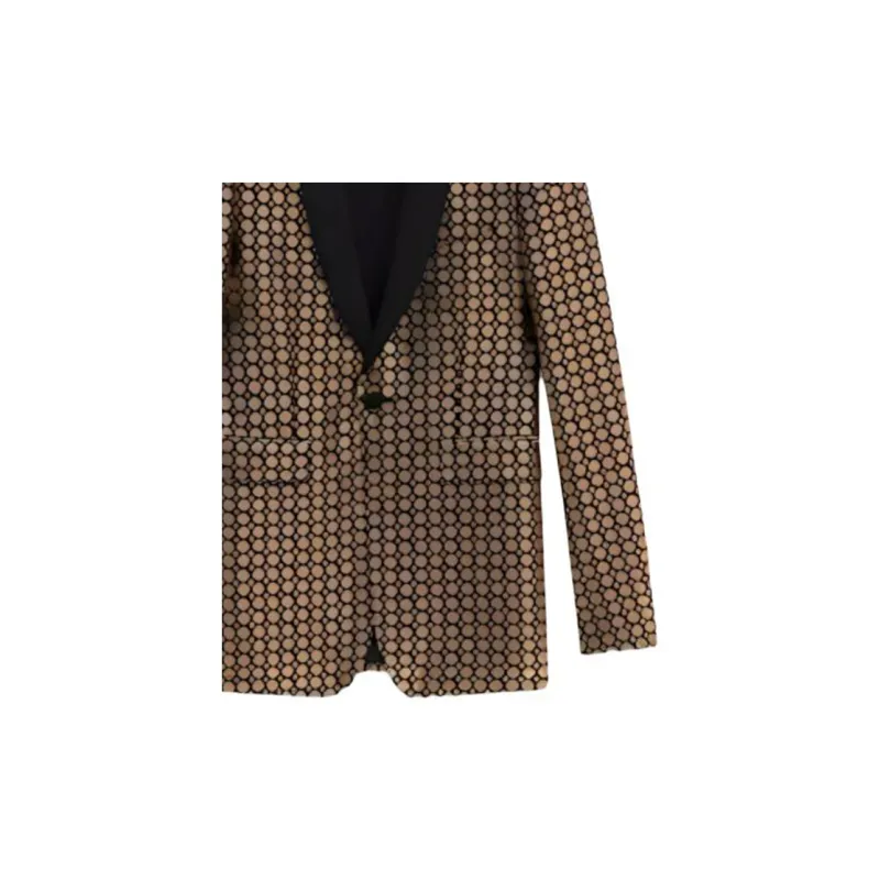 CELINE Business Suits Coats Men's Gold-4