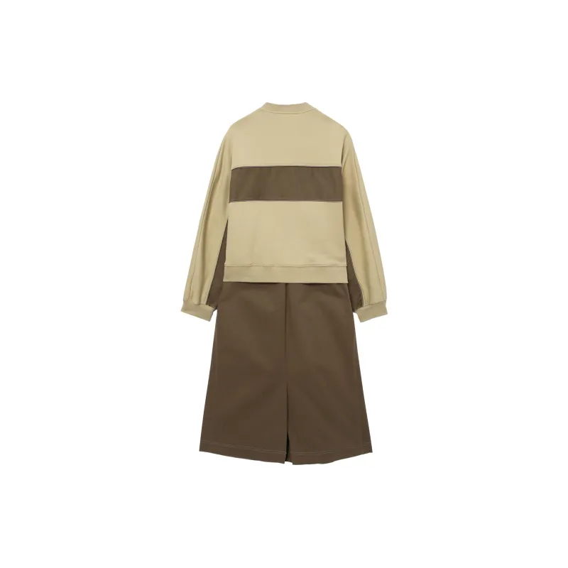 3.1 Phillip Lim Draped Sweatshirt Dress-1