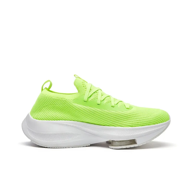 VOIT Running Shoes Unisex Low Top Neon Green-1
