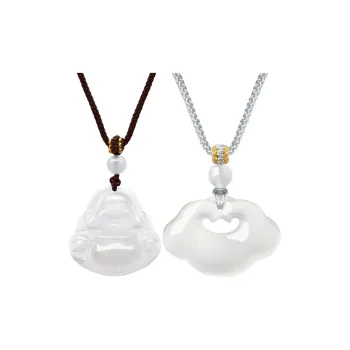TIANJUE Chalcedony Necklaces Unisex
