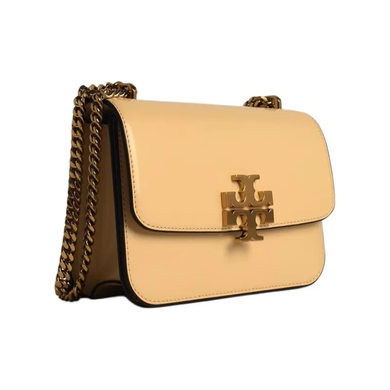 TORY BURCH Calfskin Shoulder Bag Crossbody Bag Women's Beige-1
