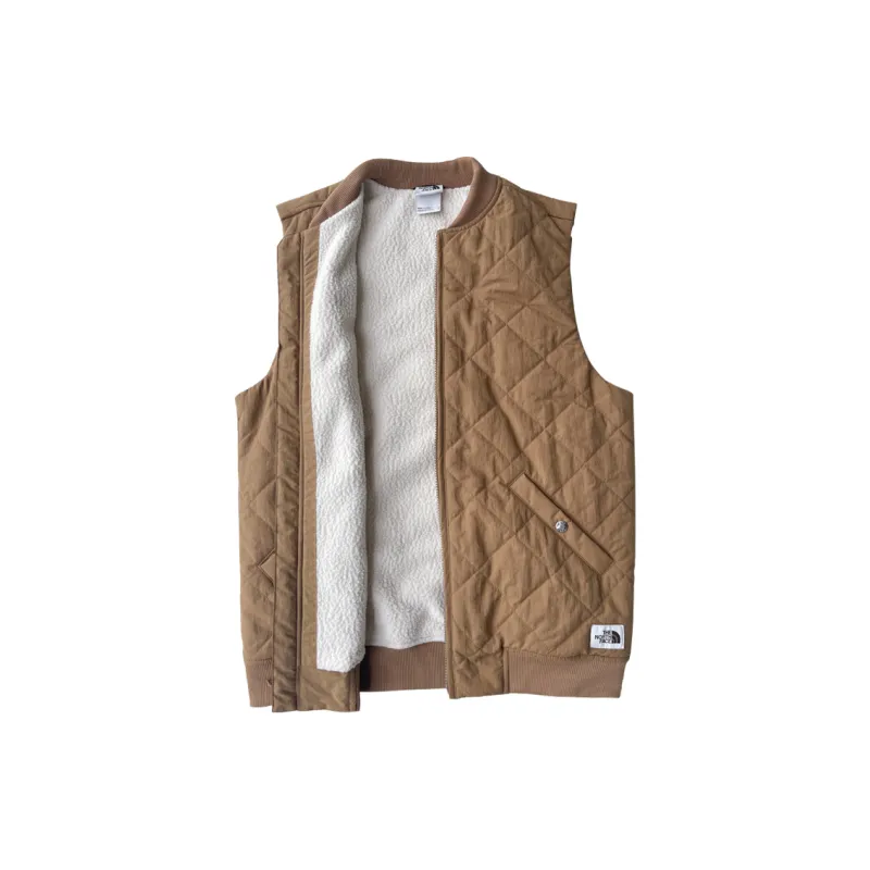 THE NORTH FACE Vest Men's Khaki Yellow-1