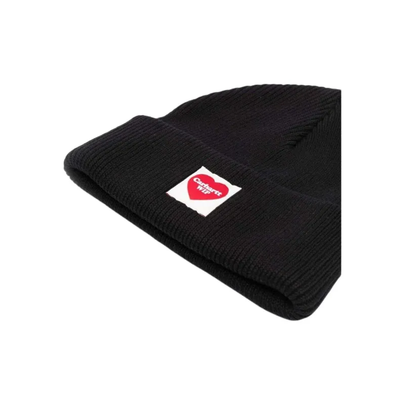 Carhartt WIP Cotton Beanies Men's Black-2