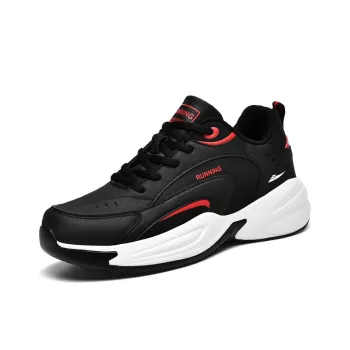 Kuding Cushioned Anti Slip Wear Resistant Water Resistant Moisture Wicking Lightweight Breathable Running Shoes Men's