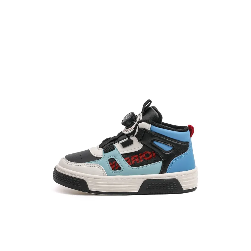 Warrior Warm And Wear Resistant Mid Top Kids' Skateboarding Shoes Kids'-0