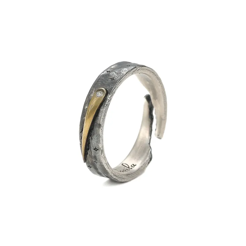 Ruibeila 925 Sterling Silver Rings Unisex-1