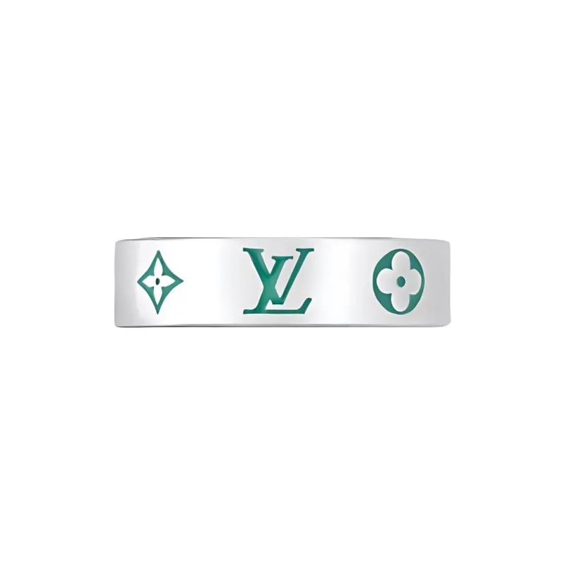 LOUIS VUITTON Brass Rings Men's Green-0