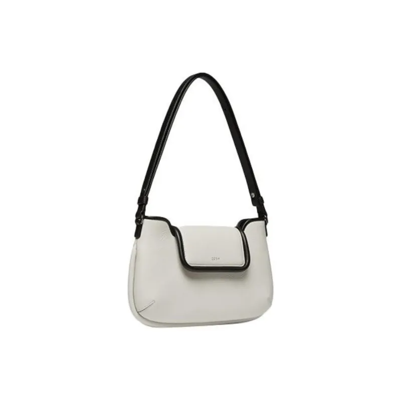 ZESH Cow Leather Shoulder Bag Small Size Women's Multicolor-0