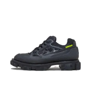 Both Low Top Platform Shoes Unisex Black