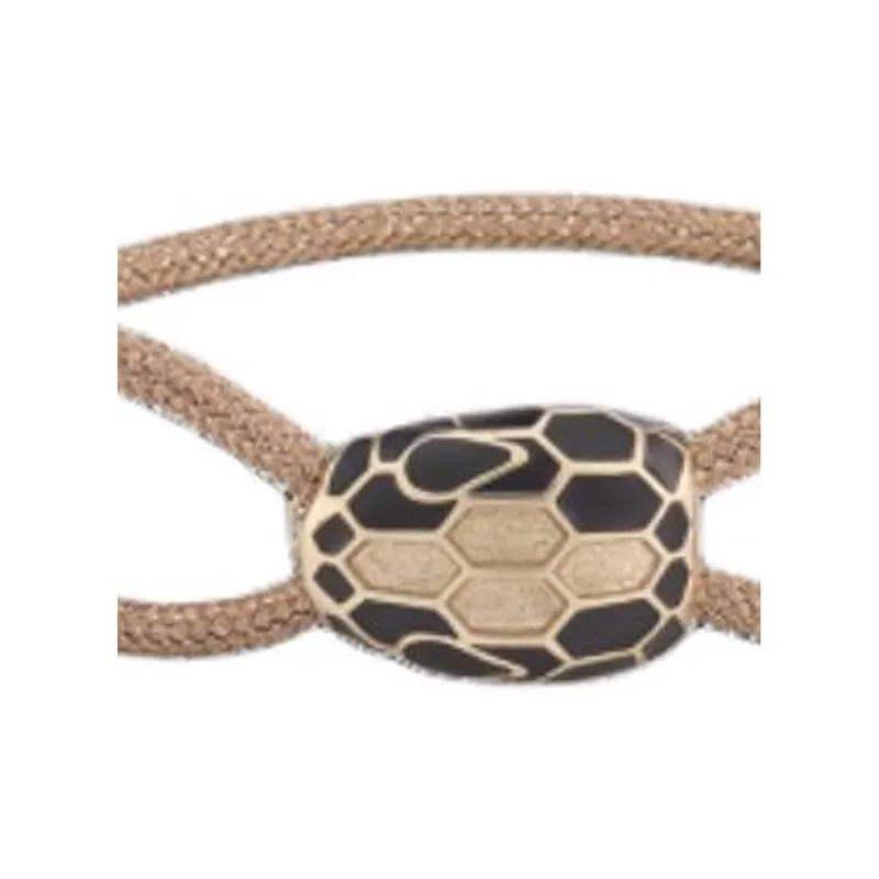 BVLGARI Fabric Bracelets Women's Gold-1