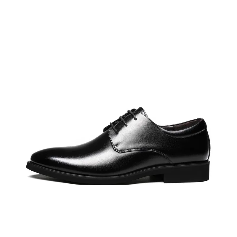 CHINT Dress Shoes Men Low Top Black/Brown-13