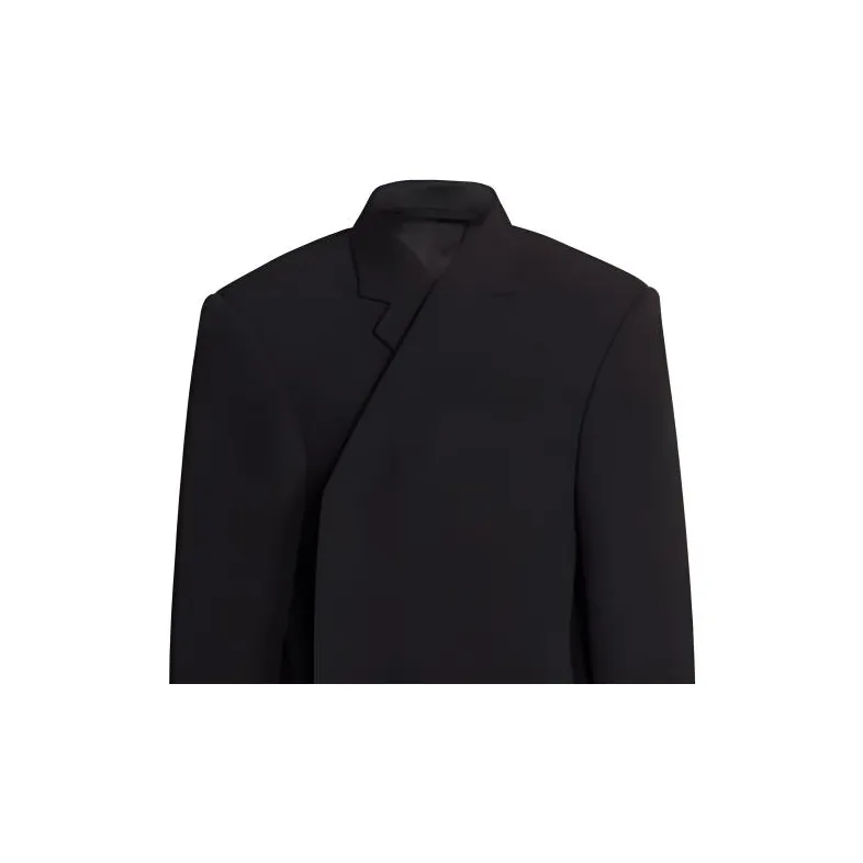 Balenciaga Business Suits Coats Men's Black-2