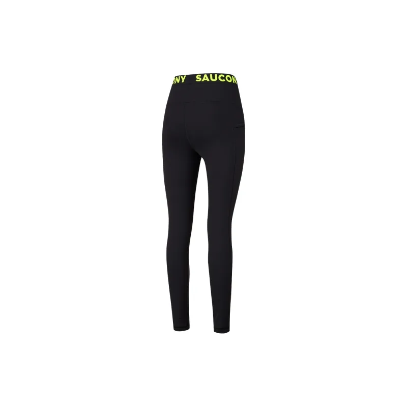 Saucony Knitted Sports Pants Women's Jet Black-1