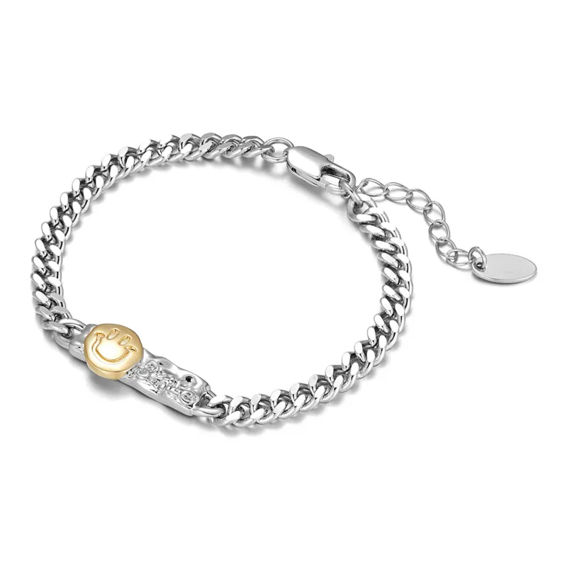 DH7 Titanium Steel Bracelets Unisex-1
