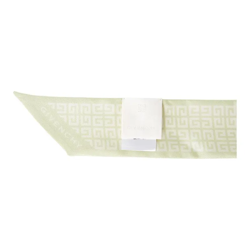 GIVENCHY Silk Scarves Women's Beige-3