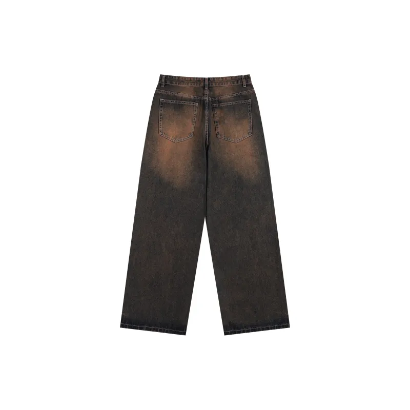 Atry Jeans Unisex Yellow Mud-1