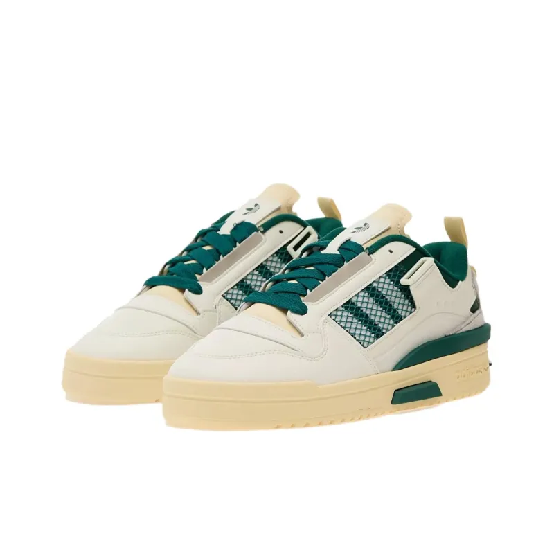 Adidas Forum Mod Low Ivory Off White Collegiate Green-2