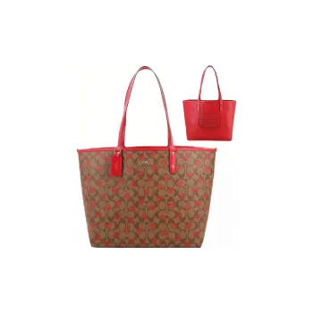 COACH City PVC Tote Bag, Shopping Bag, Handbag, Shoulder Bag Women's