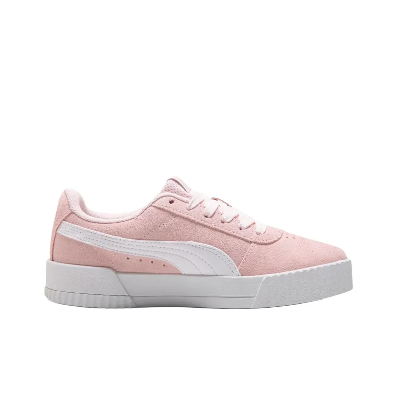 PUMA Carina Anti-Slip Wear-Resistant Low-Top Skateboard Shoes Women's Pink-1