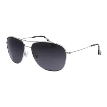Maui Jim Titanium Aviator Sunglasses Unisex Silver